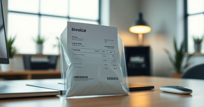 Envelope plástico para nota fiscal é essencial para a segurança do seu documento