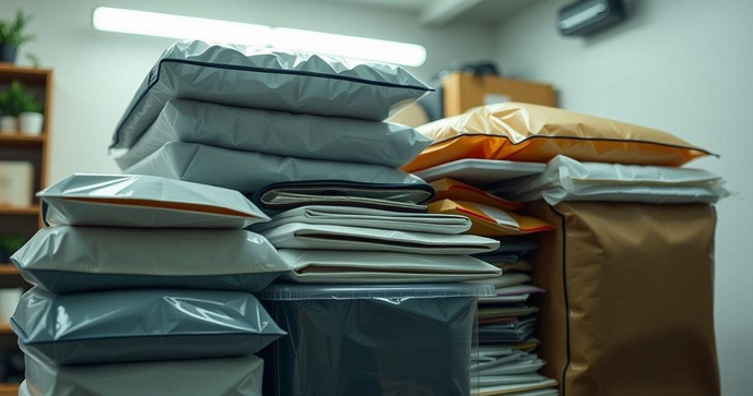 Envelope de plástico: eficiência e versatilidade para armazenamento